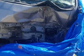 2015 Nissan caravan crash no engine