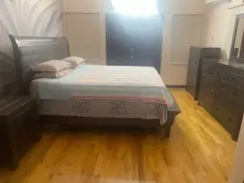 Bedroom set with mattress