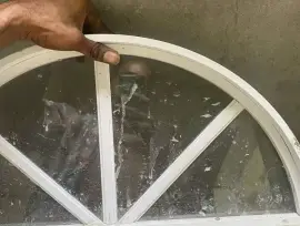 Aluminum windows, doors, sliding shower curtain etc for sale