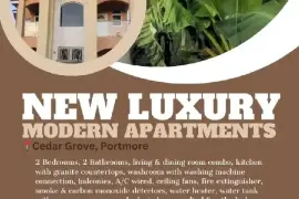 2 Bedrooms, 2 Bathrooms Apartment