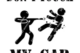 DONT TOUCH MY CAR CAR STICKERS