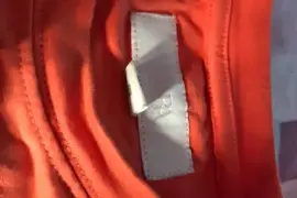 zara orange T-shirt
