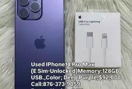 Used IPhone 14 Pro Max (Factory Unlocked)