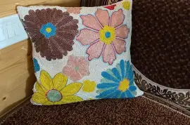 Hand beaded Pillow Covers