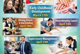 St. Monica's College Upcoming Courses!