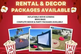 Rental & Decor Packages Available