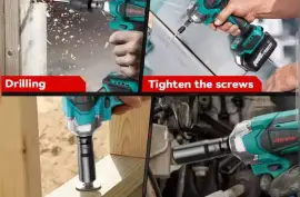 Brand new 21v 1200n.m 1/2 inch impact wrench set