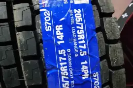 Two (2) SAILUN 205/ 75 R17.5 Coaster and Truck Tyres