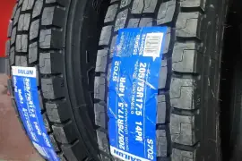 Two (2) SAILUN 205/ 75 R17.5 Coaster and Truck Tyres