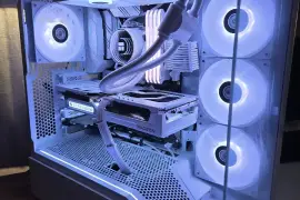 ❄️ Arctic Vector Workstation| Ryzen 9 + RX 9060 XT 16GB ❄️​