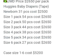 Huggies Baby Disposable Diapers