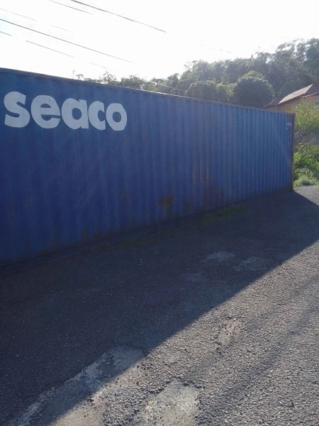 One 40 ft Container