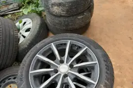 15 inch rims for sale 2 Tyres good 👍