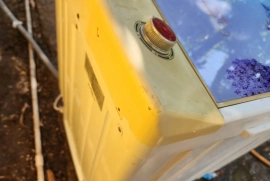 Plastic washing machine