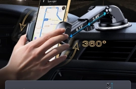 360° Car Phone Mount Dashboard Phone Holder Stand