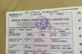 1995 Toyota police Shape