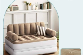 Queen Size 2-in-1 Inflatable Air Sofa Couch