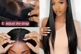 Black &amp; Brown Pull on &amp; Go Wigs