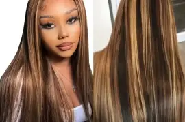 Black &amp; Brown Pull on &amp; Go Wigs