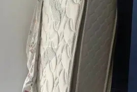 Bed,fan,stove and washer