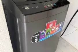 Bed,fan,stove and washer