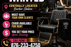Barber needed