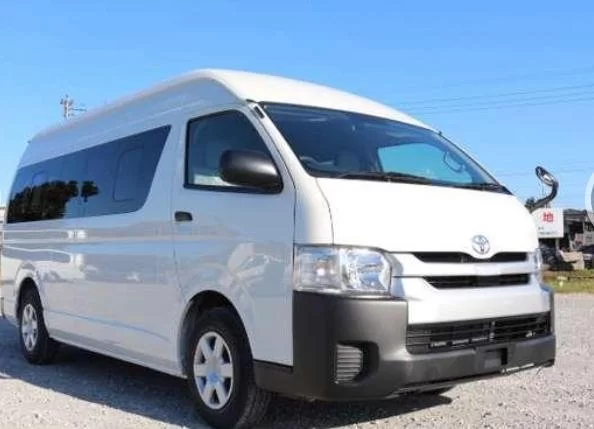 2018 Toyota Hiace Bus.
