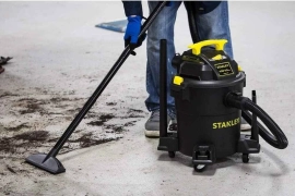 Stanley Wet/Dry Vacuum, 6 Gallon 22.7 L, 4 HP