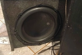 Audiopipe 15 inch 2 stack in specs box