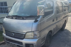 2004 Nissan Caravan bus scrapping