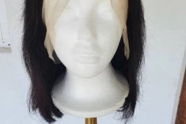Human Hair Laced Bob Wig
