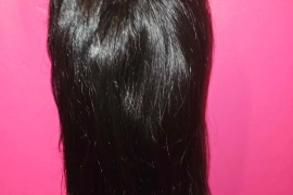 12" Mixed Human Hair Fiber Wig