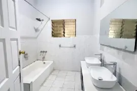Half side of house