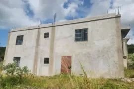 Unfinished 6 bedroom, 4 bathroom House