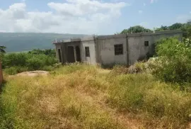 Unfinished 6 bedroom, 4 bathroom House