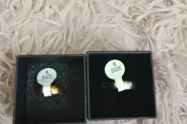 Stainless Steel Rings size 7,8 and 10.