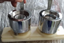 BUTTON BADGE MACHINE MOULD