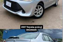 2017 Toyota Corolla axio g (manual)