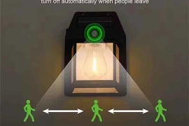 Solar Patio Lamp LED Waterproof Motion Sensor