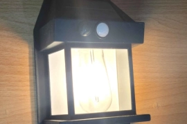 Solar Patio Lamp LED Waterproof Motion Sensor