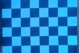 Handcrafted LARGE (24×24 inches) Loodi Boards With Checkers