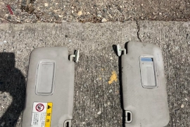 Subaru Exiga sun visors