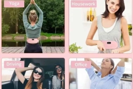 Portable Cordless Electric Heating Massage Pad