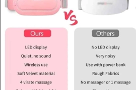 Portable Cordless Electric Heating Massage Pad