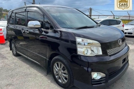 BLACK 2012 TOYOTA VOXY