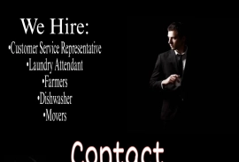 Customer Service Representative, Cashier, Caregiver, Housekeeper and Waitress 