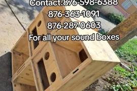 NEED YOUR SOUND BOXES BUILT