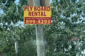 Plyboard Rental