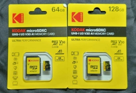 Kodak 64 and 128gb Micro SD Card