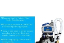 New Graco Magnum Paint Sprayer
